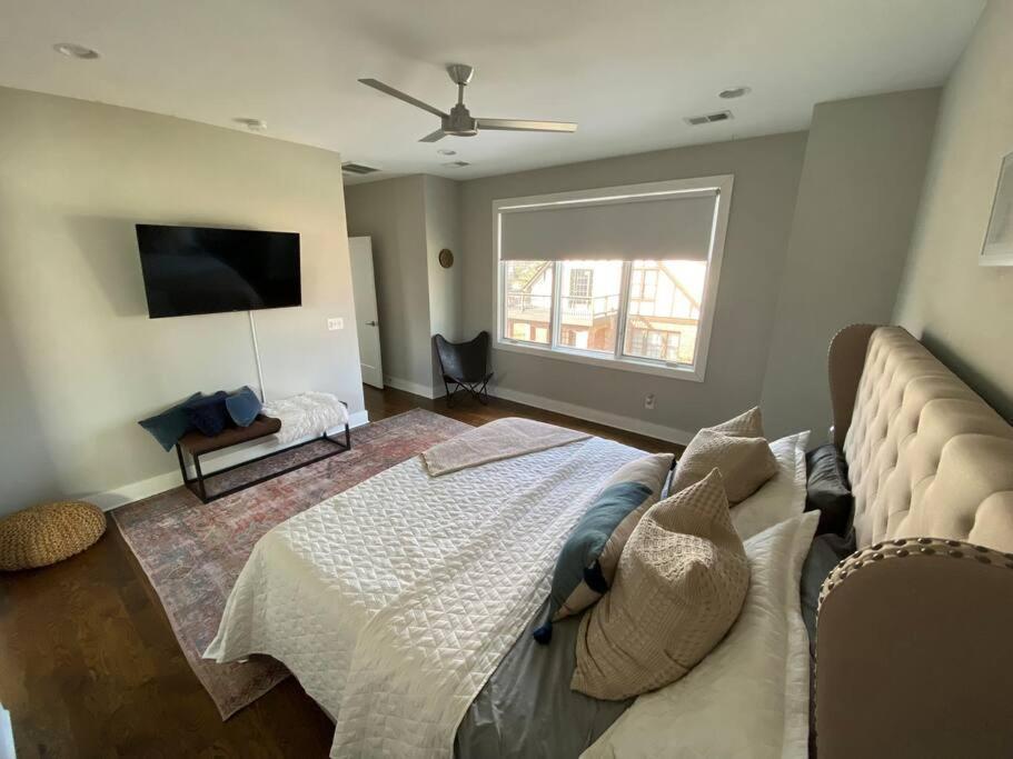 Modern Luxury Rooftop Deck, 3 Mi To Downtown Nashville Exteriör bild