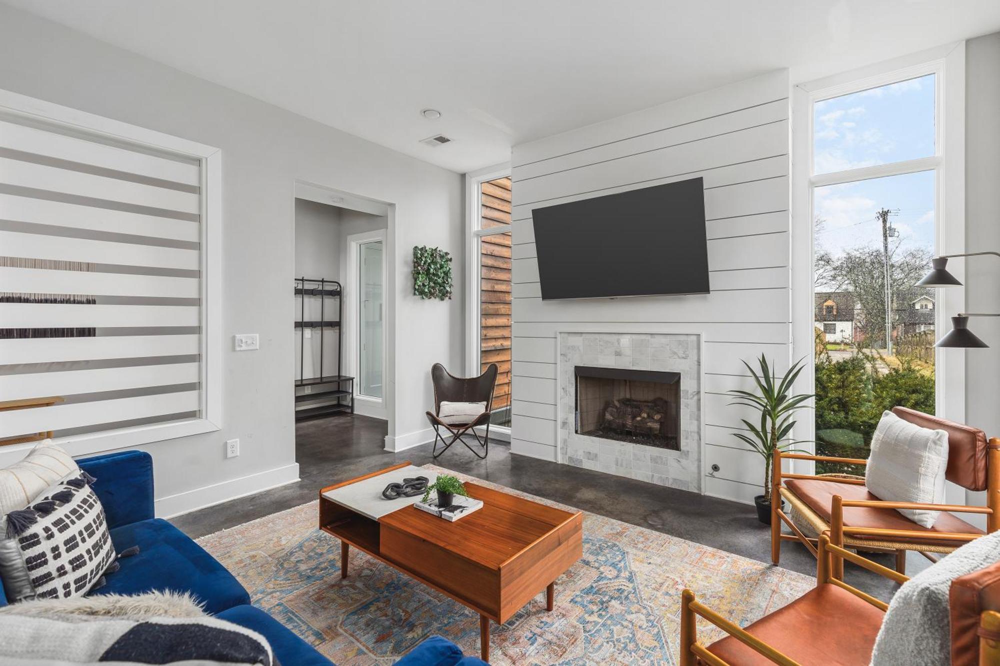 Modern Luxury Rooftop Deck, 3 Mi To Downtown Nashville Exteriör bild